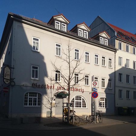 Hotel Gasthof Zur Schweiz Jena Zewnętrze zdjęcie